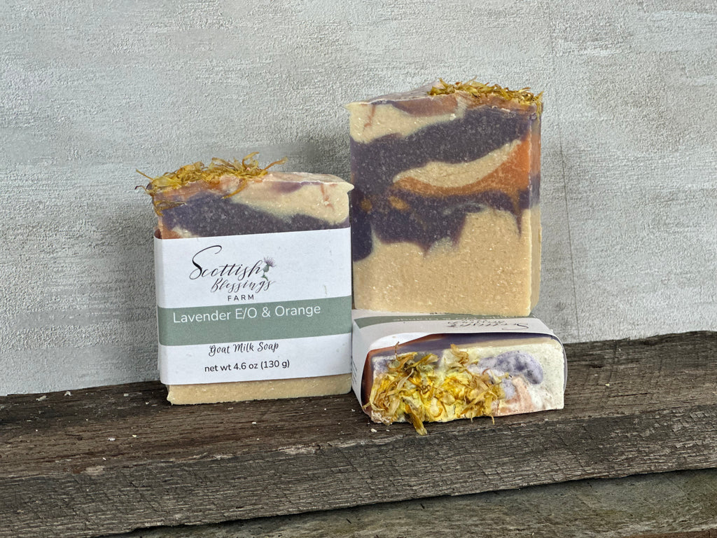 Lavender & Orange E/O Soap