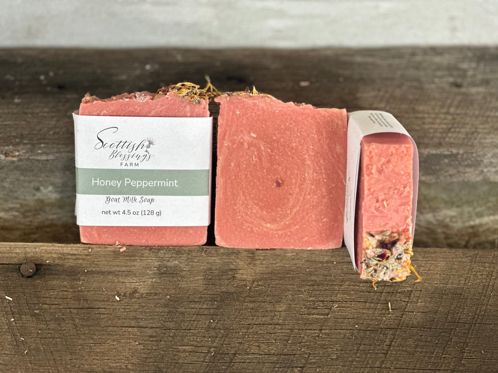 Honey Peppermint Soap