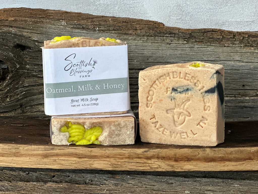 Oatmeal, Milk & Honey Soap